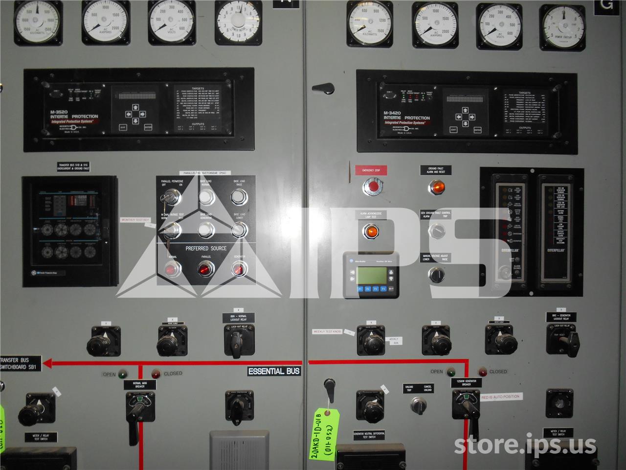 AKD10 2000A GE / General Electric AKD10 INDOOR SWITCHGEAR 12000A